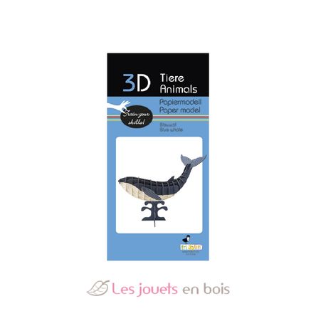 3D Paper model - Blue Whale FI-11725 Fridolin 2
