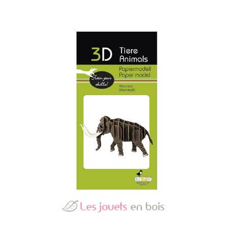 3D Paper model - mammoth FR-11727 Fridolin 2