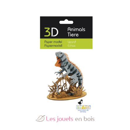 3D Paper model - Lizard FR-11744 Fridolin 2