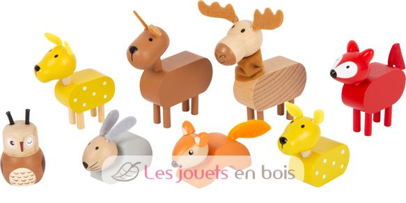 Play Set Animals' Forest Christmas LE11749 Small foot company 4