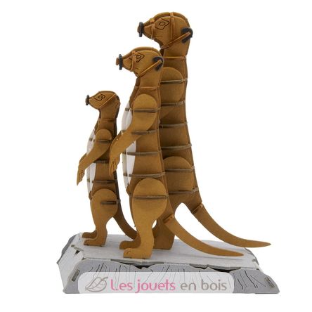 3D Paper model - Meerkats FRI-11757 Fridolin 1