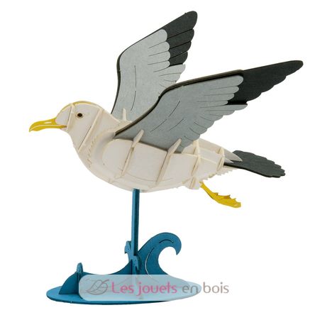 3D Paper model - Seagull FRI-11763 Fridolin 2