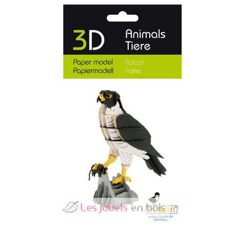 3D Paper model - falcon FRI-11766 Fridolin 3