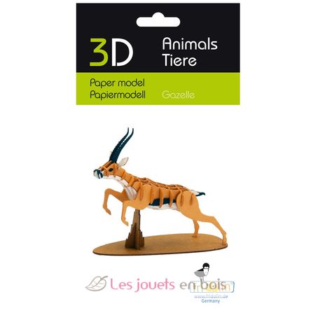 3D Paper model - gazelle FRI-11769 Fridolin 3