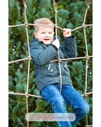 Climbing Net with Figure 8 Hooks LE11876 Small Foot company 7