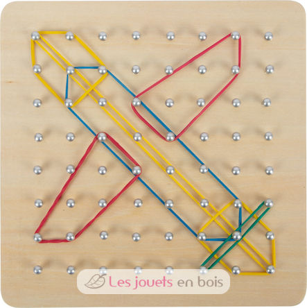 Wooden Geoboard LE11977 Small foot company 4