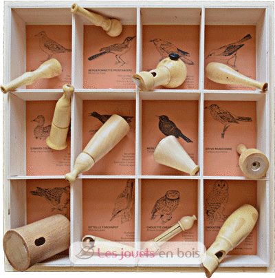 Birds calls Set - 12 nests European Birds QBC-12nids-europe Quelle est Belle Company 1