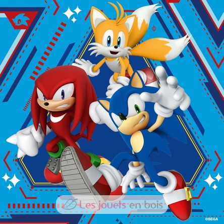Puzzle Adventures of Sonic 3x49 pcs RAV12001133 Ravensburger 3