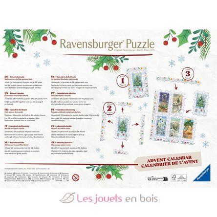 Advent Calendar Christmas around the world RAV12004246 Ravensburger 3