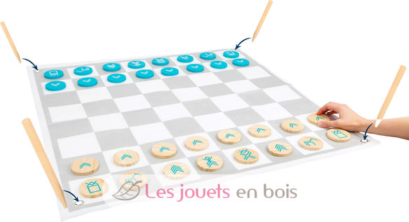 Draughts and Chess LE12026 Small foot company 1