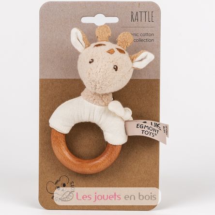 Leonie the Giraffe wooden rattle EG120810 Egmont Toys 6