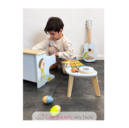 small foot® Œufs musicaux enfant Groovy Beats bois