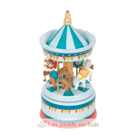 Musical Box Horse Carousel Circus LE12321 Small foot company 3