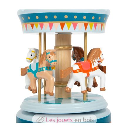 Musical Box Horse Carousel Circus LE12321 Small foot company 4