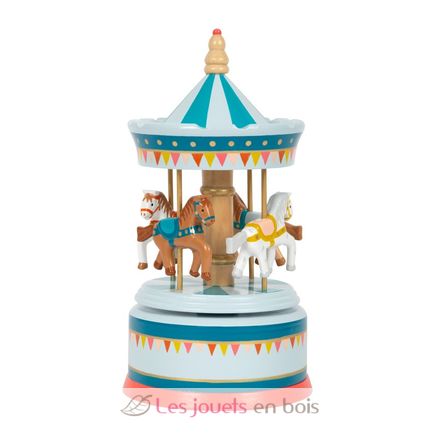 Musical Box Horse Carousel Circus LE12321 Small foot company 1
