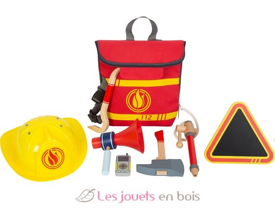 Fire Brigade Backpack LE12361 Small foot company 2
