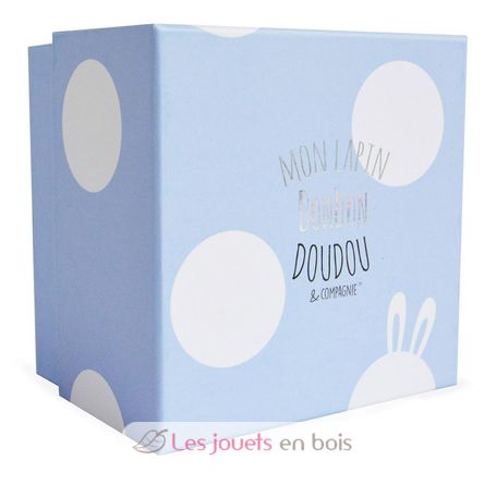 Small rabbit blue DC1238 Doudou et Compagnie 4