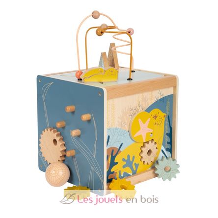 Seaside Motor Activity Cube LE12393 Small foot company 4