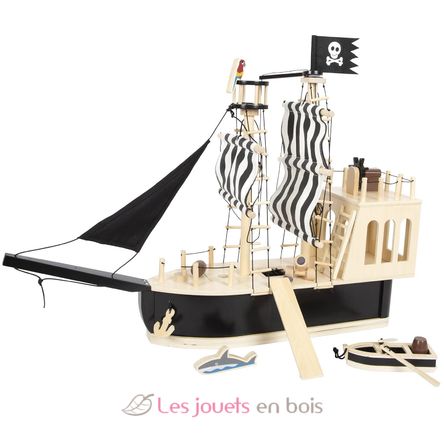 Pirate Ship in wood LE12411 Plan Toys, The green company 3