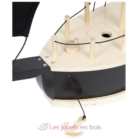 Pirate Ship in wood LE12411 Plan Toys, The green company 10