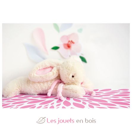 Large rabbit pink DC1242 Doudou et Compagnie 6