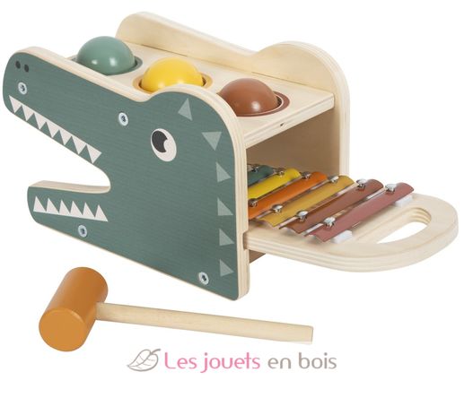 Xylophone Hammering Toy Safari LE12461 Small foot company 2