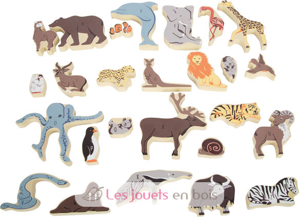 Animals Letter Puzzle LE12465 Small foot company 2
