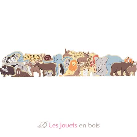 Animals Letter Puzzle LE12465 Small foot company 9