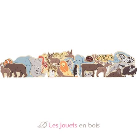 Animals Letter Puzzle LE12465 Small foot company 1