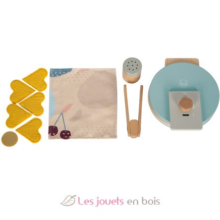 Waffle Iron Set Tasty LE12492 Small foot company 10