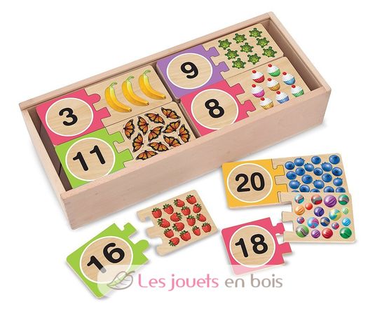 1 - 20 number puzzles MD-12542 Melissa & Doug 1