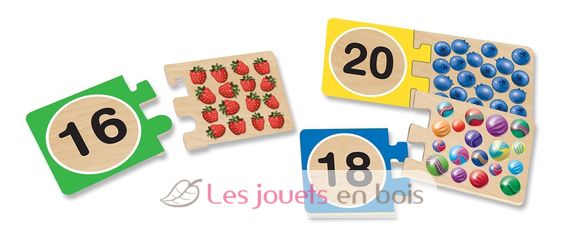 1 - 20 number puzzles MD-12542 Melissa & Doug 2