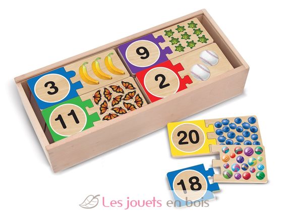 1 - 20 number puzzles MD-12542 Melissa & Doug 3