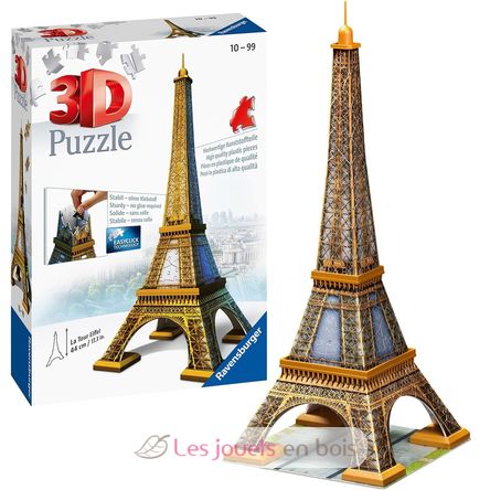 Eiffel Tower 3D Puzzle 216 pcs RAV12556 Ravensburger 1