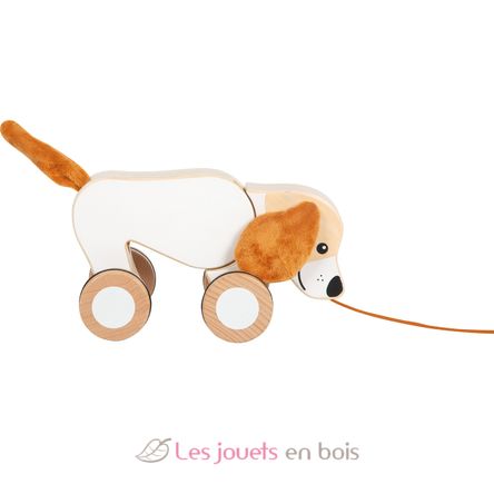 Pull-along dog with crinkly ears LE12562 Small foot company 8