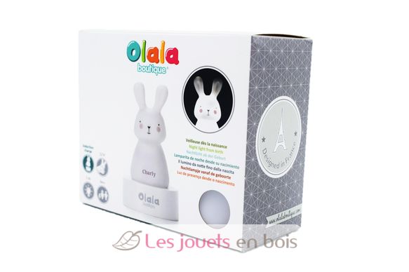 Charly the rabbit night light EFK-126-000-002-V2 Olala 5