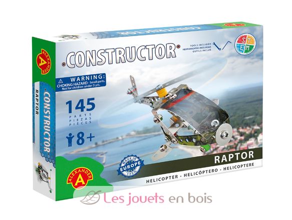 Constructor Raptor Helicopter AT-1261 Alexander Toys 1