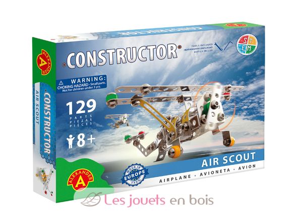 Constructor Air Scout - Airplane AT-1265 Alexander Toys 1