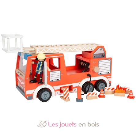 Red fire engine LE12657 Small Foot company 2