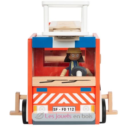 Red fire engine LE12657 Small Foot company 7
