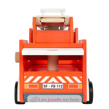 Red fire engine LE12657 Small Foot company 8