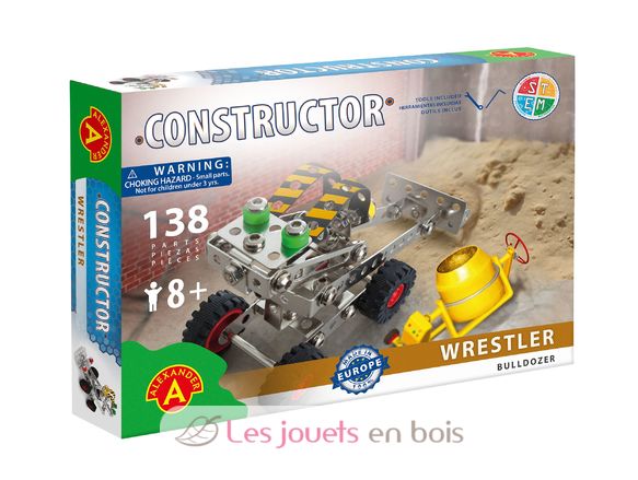 Constructor Wrestler - Bulldozer AT-1266 Alexander Toys 1