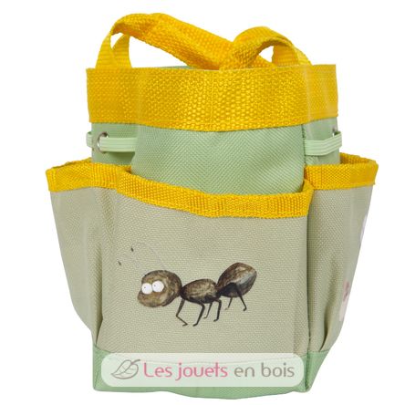 Garden bag with gardening tools Tiny Garden LE12664 Small Foot company 3