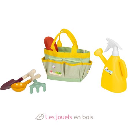 Garden bag with gardening tools Tiny Garden LE12664 Small Foot company 6