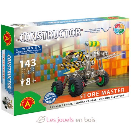 Constructor Store Master Forklift AT-1268 Alexander Toys 2