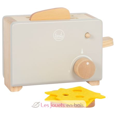 Grey toaster set Tasty LE12681 Small Foot company 1