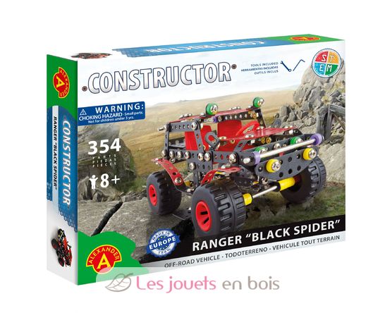 Constructor Ranger Black Spider AT-1270 Alexander Toys 1