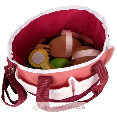 Horse care set with bag red LE12705 Small Foot company 2