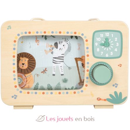 Television Music Box Safari LE12735 Small Foot company 1