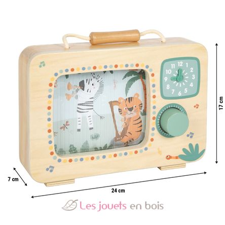 Television Music Box Safari LE12735 Small Foot company 5